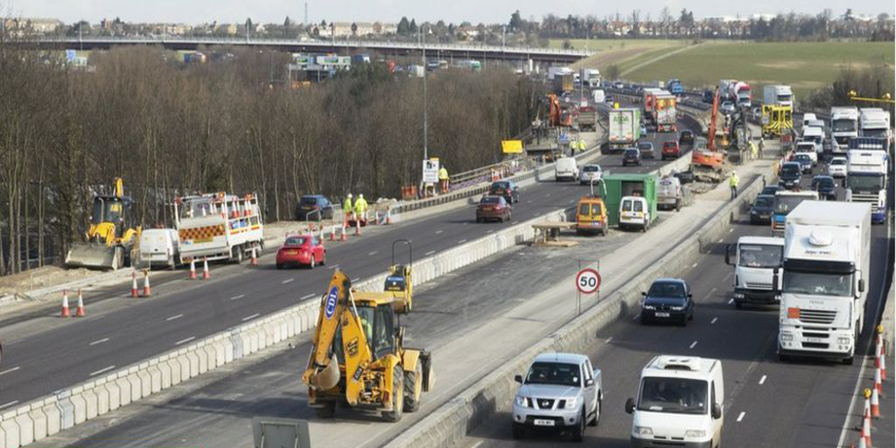 Speed Limits Increased On Motorway Roadworks in England