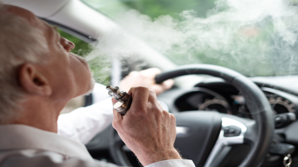 Vaping in Cars